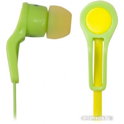 Наушники Ritmix RH-014 Green-Yellow