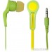 Наушники Ritmix RH-014 Green-Yellow