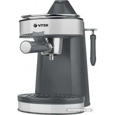 Рожковая бойлерная кофеварка Vitek VT-1524 (черный/серебристый)