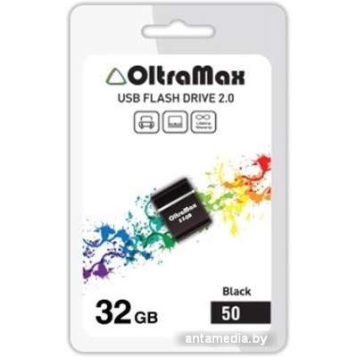 USB Flash Oltramax 50 32GB (черный)