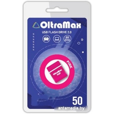 USB Flash Oltramax 50 32GB (розовый)