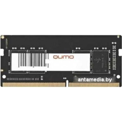 Оперативная память QUMO 8GB DDR4 SODIMM PC4-21300 QUM4S-8G2666P19