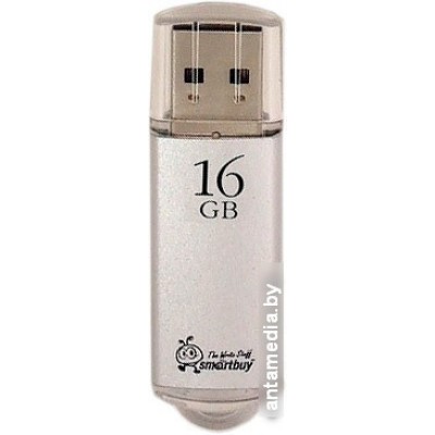 USB Flash Smart Buy 16GB V-Cut Silver (SB16GBVC-S)