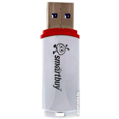 USB Flash Smart Buy Crown White 16GB (SB16GBCRW-W)