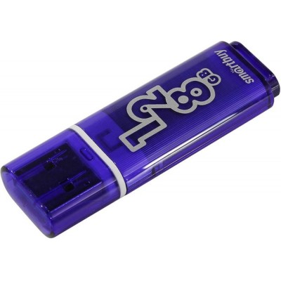 USB Flash Smart Buy Glossy 128GB (синий)