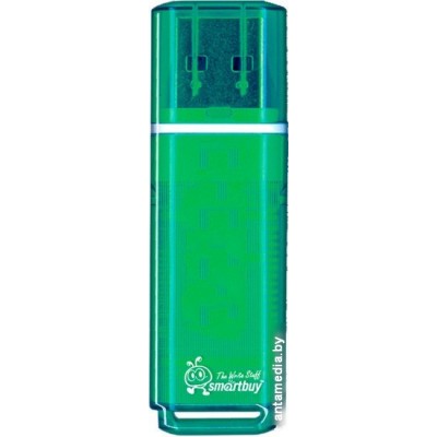 USB Flash Smart Buy Glossy Green 8GB (SB8GBGS-G)