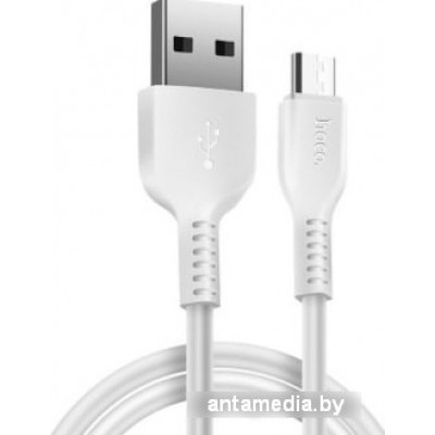 Кабель Hoco X20 Micro USB (2 м, белый)