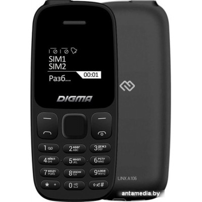 Мобильный телефон Digma Linx A106 (черный)