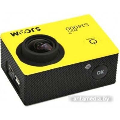 Экшен-камера SJCAM SJ4000 WiFi (желтый)