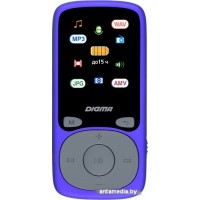 MP3 плеер Digma B4 8GB (синий)