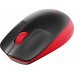 Мышь Logitech M190 (черный/красный)