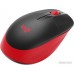 Мышь Logitech M190 (черный/красный)