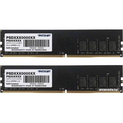 Оперативная память Patriot Signature Line 2x8GB DDR4 PC4-25600 PSD416G3200K