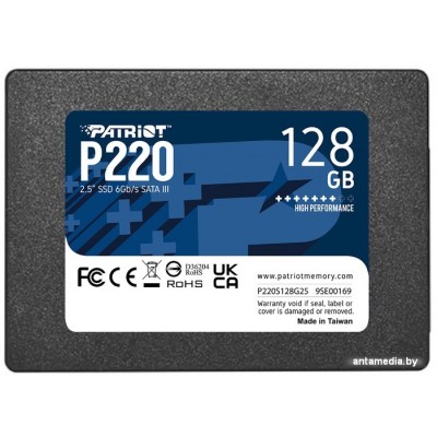 SSD Patriot P220 128GB P220S128G25