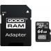 Карта памяти GOODRAM M1AA microSDXC M1AA-0640R12 64GB (с адаптером)