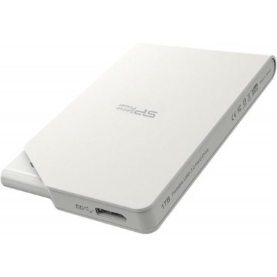 Внешний жесткий диск Silicon-Power Stream S03 2TB White (SP020TBPHDS03S3W)