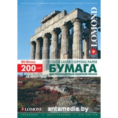 Фотобумага Lomond глянцевая двусторонняя А4 200 г/кв.м. 250 листов (0310341)