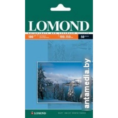 Фотобумага Lomond Матовая 10x15 180 г/кв.м. 50 листов (0102063)