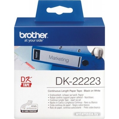 Самоклеящаяся бумага Brother DK-22223 (50 мм, 30.48 м)