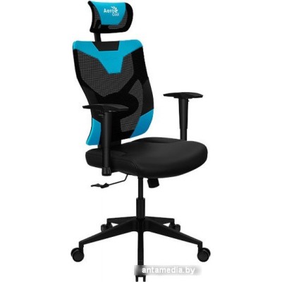 Кресло AeroCool Guardian (черный/синий)