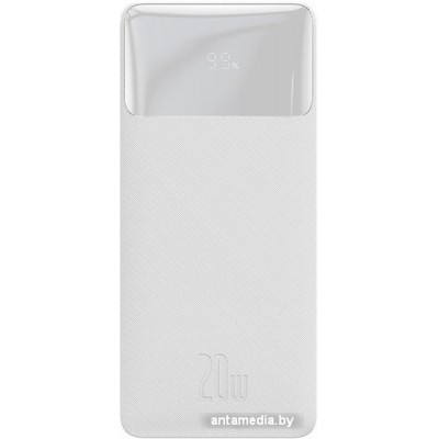 Портативное зарядное устройство Baseus Bipow Digital Display PPDML-N02 30000mAh (белый)