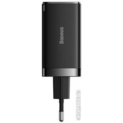 Сетевое зарядное Baseus GaN5 Pro Fast Charger 2C+U 65W (черный)