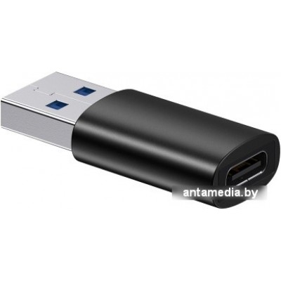 Адаптер Baseus ZJJQ000101 USB Type-C - USB Type-A (черный)