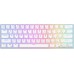 Клавиатура Royal Kludge RK61 RGB (белый, RK Red)