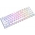 Клавиатура Royal Kludge RK61 RGB (белый, RK Red)