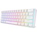 Клавиатура Royal Kludge RK61 RGB (белый, RK Red)