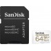 Карта памяти SanDisk microSDXC SDSQQVR-064G-GN6IA 64GB (с адаптером)