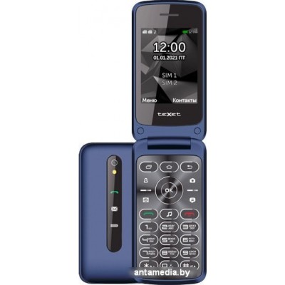 Мобильный телефон TeXet TM-408 (синий)