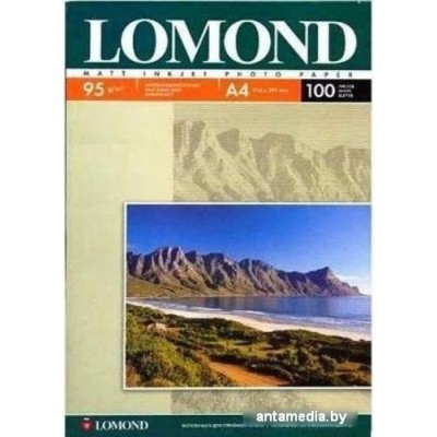 Фотобумага Lomond матовая односторонняя A3 95 г/кв.м. 100 листов (0102129)