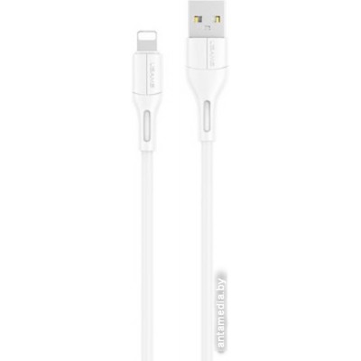 Кабель Usams U68 USB Type-A - Lightning SJ500USB02 (1 м, белый)