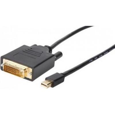 Кабель Leadtek DVI - mini DisplayPort X0101G00247A (0.45 м, черный)