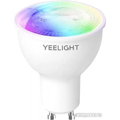 Светодиодная лампа Yeelight Smart Bulb W1 Multicolor YLDP004-A GU10 4.5 Вт