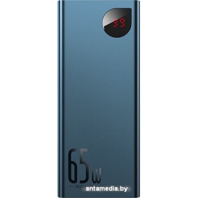 Портативное зарядное устройство Baseus Adaman Metal Digital Display PPIMDA-D03 20000mAh (темно-синий)