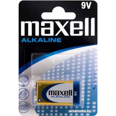 Батарейки Maxell Alkaline 9V 6LR61 (в блистере)