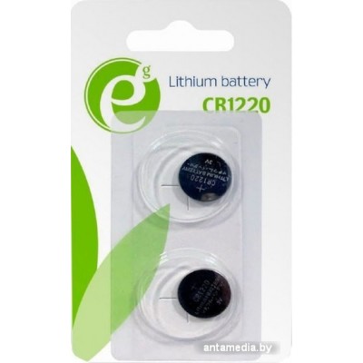 Батарейки EnerGenie Lithium CR 1220 2 шт. EG-BA-CR1220-01