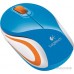 Мышь Logitech Wireless Mini Mouse M187 (голубой) [910-002733]