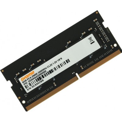 Оперативная память Digma 8ГБ DDR4 SODIMM 3200 МГц DGMAS43200008S