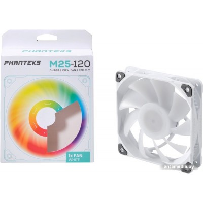 Вентилятор для корпуса Phanteks M25-120 D-RGB PH-F120M25_DRGB_PWM_WT01