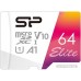 Карта памяти Silicon-Power Elite microSDXC SP064GBSTXBV1V20SP 64GB