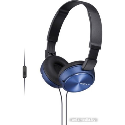 Наушники Sony MDR-ZX310AP (синий)