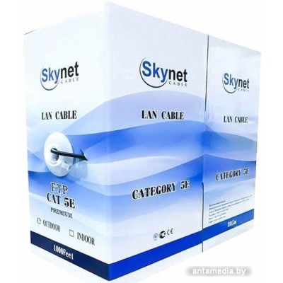 Кабель Skynet Cable CSL-UTP-4-CU (305 м, серый)