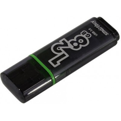 USB Flash Smart Buy Glossy 128GB (черный)