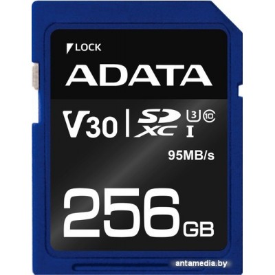 Карта памяти A-Data Premier Pro ASDX256GUI3V30S-R SDXC 256GB