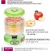 Сушилка для овощей и фруктов Мастерица EFD-3061 (зеленый перламутр)