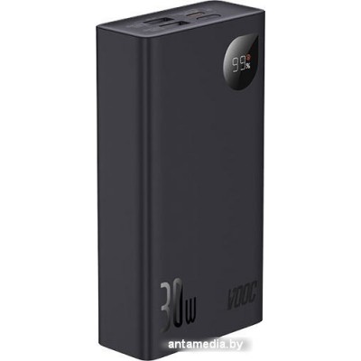 Внешний аккумулятор Baseus Adaman2 Digital Display Fast Charge 20000mAh 30W (черный)