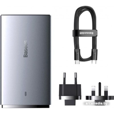 Сетевое зарядное Baseus GaN5 Pro Ultra-Slim Fast Charger C+U 65W CCGP150113 (китайская версия)